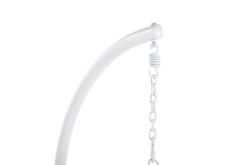 Hängstol Allera - Vit, Grå - Utemöbler & utemiljö - Utestol & trädgårdsstol - Hängfåtölj & hängstol utomhus