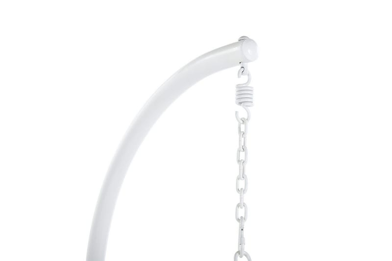 Hängstol Allera - Vit, Grå - Utemöbler & utemiljö - Utestol & trädgårdsstol - Hängfåtölj & hängstol utomhus