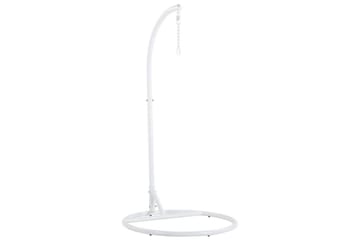 Hängstol Allera - Vit, Grå - Utemöbler & utemiljö - Utestol & trädgårdsstol - Hängfåtölj & hängstol utomhus