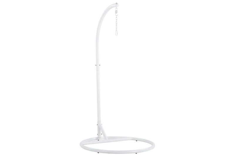 Hängstol Allera - Vit, Grå - Utemöbler & utemiljö - Utestol & trädgårdsstol - Hängfåtölj & hängstol utomhus