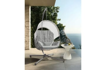 Hängstol Alviano - Ljusgrå - Utemöbler & utemiljö - Utestol & trädgårdsstol - Hängfåtölj & hängstol utomhus