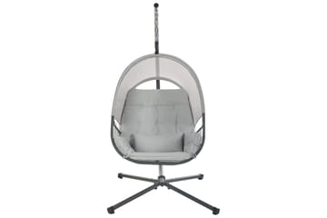 Hängstol Alviano - Ljusgrå - Utemöbler & utemiljö - Utestol & trädgårdsstol - Hängfåtölj & hängstol utomhus
