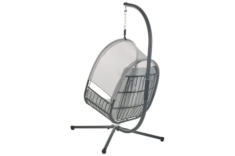 Hängstol Alviano - Ljusgrå - Utemöbler & utemiljö - Utestol & trädgårdsstol - Hängfåtölj & hängstol utomhus