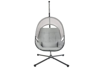 Hängstol Alviano - Ljusgrå - Utemöbler & utemiljö - Utestol & trädgårdsstol - Hängfåtölj & hängstol utomhus