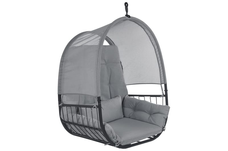 Hängstol Alviano - Mörkgrå - Utemöbler & utemiljö - Utestol & trädgårdsstol - Hängfåtölj & hängstol utomhus