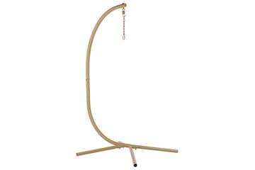 Hängstol Arco - Beige, vit - Utemöbler & utemiljö - Utestol & trädgårdsstol - Hängfåtölj & hängstol utomhus