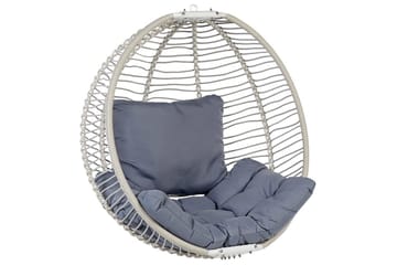 Hängstol Arco - Vit, Grå - Utemöbler & utemiljö - Utestol & trädgårdsstol - Hängfåtölj & hängstol utomhus