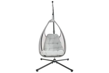 Hängstol Avegno - Ljusgrå - Utemöbler & utemiljö - Utestol & trädgårdsstol - Hängfåtölj & hängstol utomhus