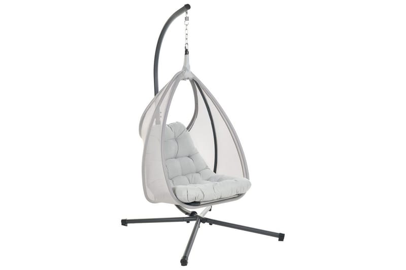 Hängstol Avegno - Ljusgrå - Utemöbler & utemiljö - Utestol & trädgårdsstol - Hängfåtölj & hängstol utomhus