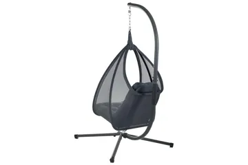 Hängstol Avegno - Mörkgrå - Utemöbler & utemiljö - Utestol & trädgårdsstol - Hängfåtölj & hängstol utomhus