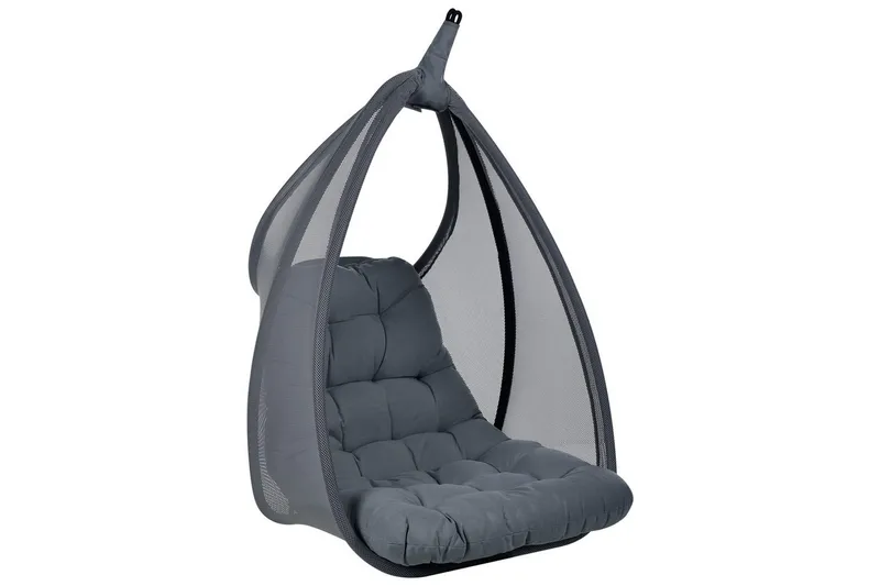 Hängstol Avegno - Mörkgrå - Utemöbler & utemiljö - Utestol & trädgårdsstol - Hängfåtölj & hängstol utomhus