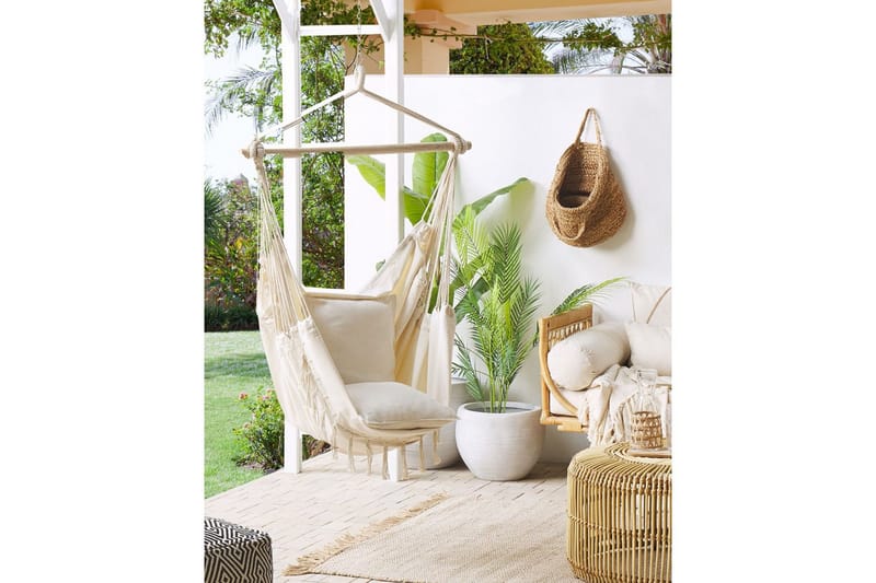 Hängstol Bonea - Beige - Utemöbler & utemiljö - Utestol & trädgårdsstol - Hängfåtölj & hängstol utomhus