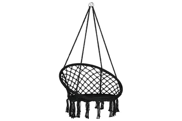 Hängstol Gabella - Svart - Utemöbler & utemiljö - Utestol & trädgårdsstol - Hängfåtölj & hängstol utomhus