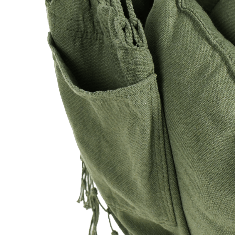 Hängstol utomhus Bonea Bomull - Grön - Utemöbler & utemiljö - Utestol & trädgårdsstol - Hängfåtölj & hängstol utomhus