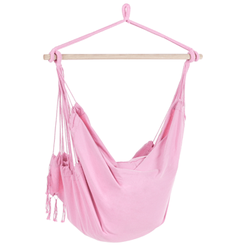 Hängstol utomhus Bonea Bomull - Rosa - Utemöbler & utemiljö - Utestol & trädgårdsstol - Hängfåtölj & hängstol utomhus