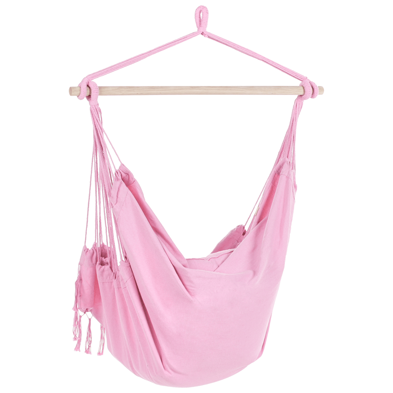 Hängstol utomhus Bonea Bomull - Rosa - Utemöbler & utemiljö - Utestol & trädgårdsstol - Hängfåtölj & hängstol utomhus