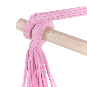 Hängstol utomhus Bonea Bomull - Rosa - Utemöbler & utemiljö - Utestol & trädgårdsstol - Hängfåtölj & hängstol utomhus