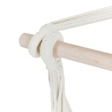 Hängstol utomhus Varena Bomull - Beige/Blå - Utemöbler & utemiljö - Utestol & trädgårdsstol - Hängfåtölj & hängstol utomhus