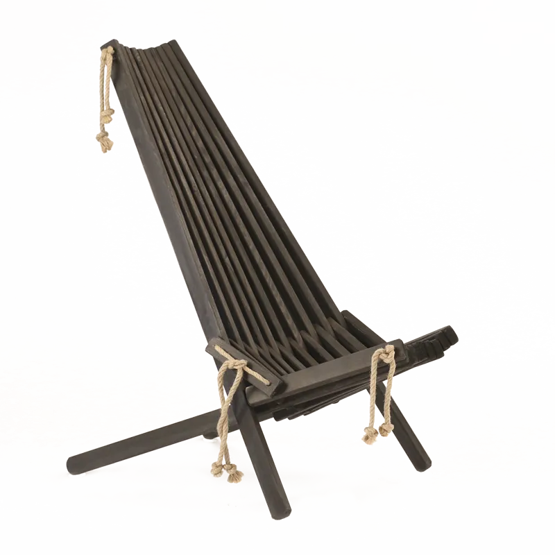 Hillerstorp Ecochair Furu Svart Oljad, Furu Svart Oljad