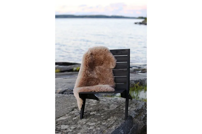 Hillerstorp EcoFurn Utestol Granny Furu Oljad Svart - Svart - Utemöbler & utemiljö - Utestol & trädgårdsstol - Utefåtölj & loungefåtölj