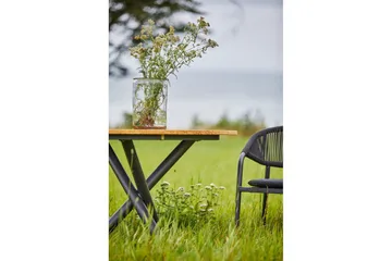 Hillerstorp Ekeryd Utestol 4-pack Antracitgrå - Utemöbler & utemiljö - Utestol & trädgårdsstol - Utefåtölj & loungefåtölj