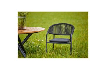 Hillerstorp Ekeryd Utestol 4-pack Antracitgrå - Utemöbler & utemiljö - Utestol & trädgårdsstol - Utefåtölj & loungefåtölj