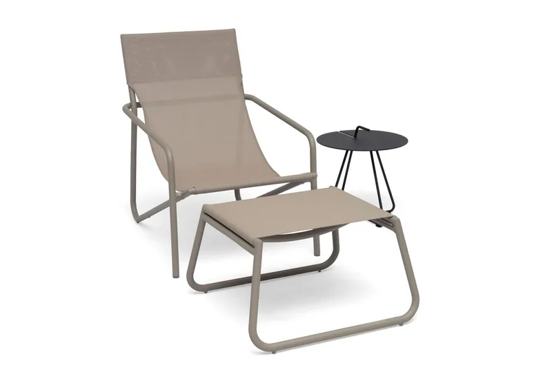 Hillerstorp Sandholma Solstol Beige - Beige - Utemöbler & utemiljö - Utestol & trädgårdsstol - Solstol