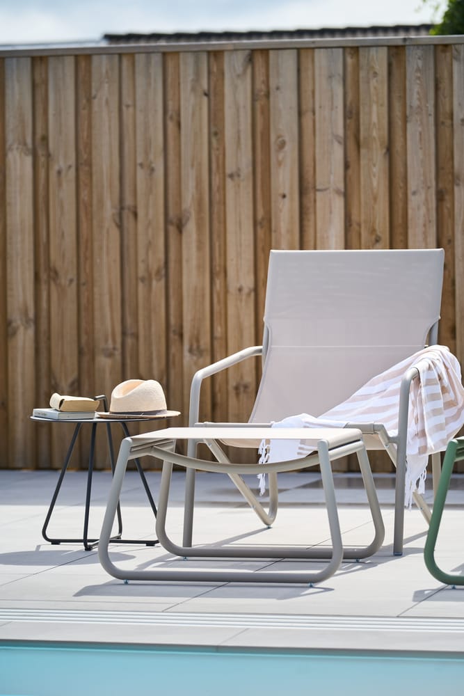 Hillerstorp Sandholma Solstol Beige - Beige - Utemöbler & utemiljö - Utestol & trädgårdsstol - Solstol