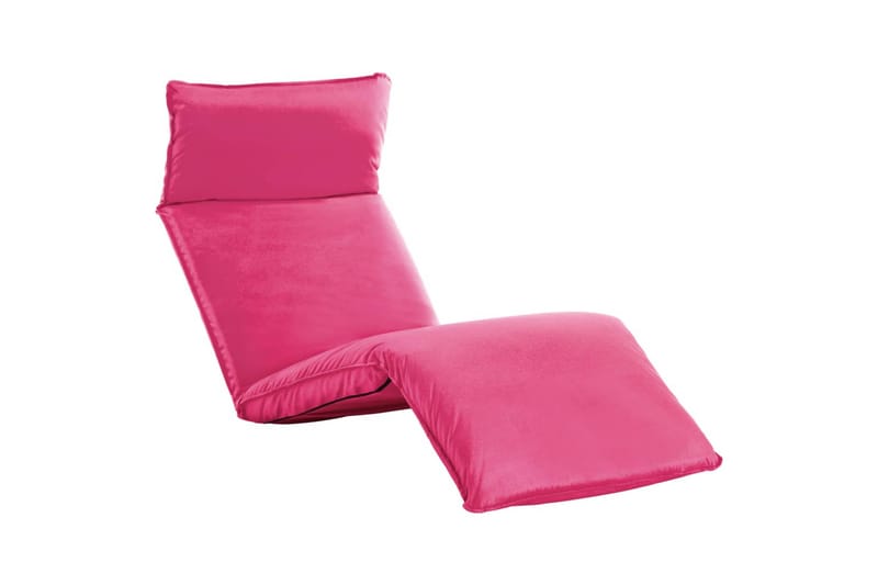 Hopfällbar solsäng oxfordtyg rosa - Rosa - Solsäng & solvagn