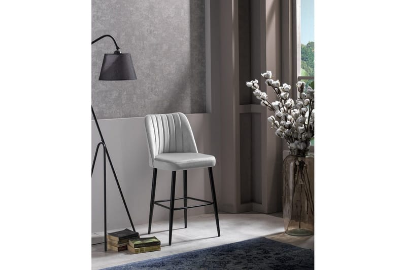 Huddy Barstol Utomhus 99 cm - Cream/Svart - Möbler - Fåtölj & stolar - Barstol & barpall