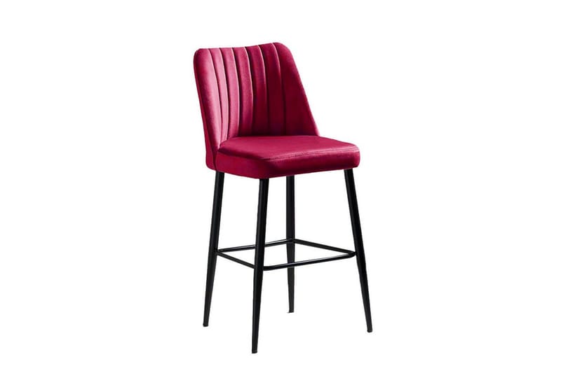 Huddy Barstol Utomhus 99 cm, Röd/Svart