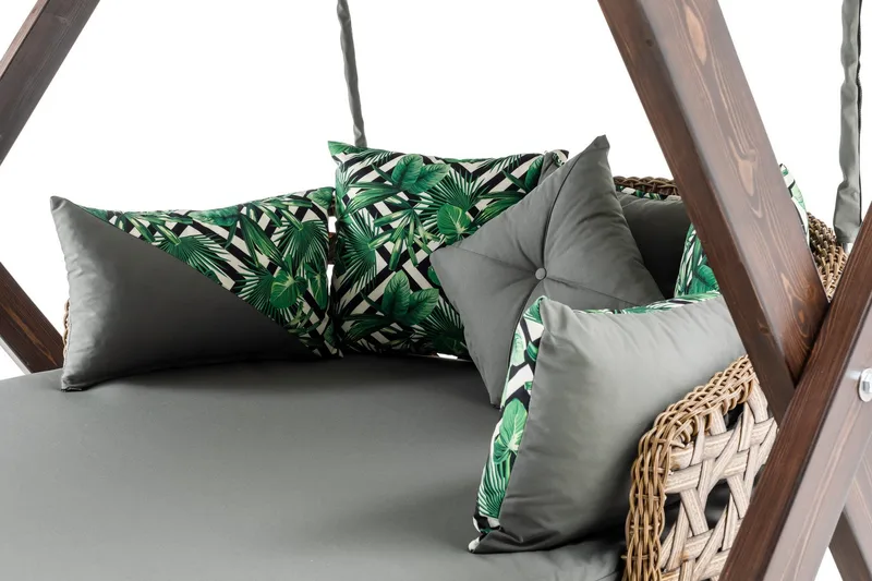 Hux Hängstol Utomhus 188x140 cm - Grå - Utemöbler & utemiljö - Utestol & trädgårdsstol - Hängfåtölj & hängstol utomhus