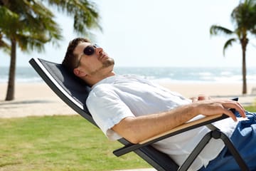 Karmstol för utomhusbruk Panama positionsstol - svart - Utemöbler & utemiljö - Utestol & trädgårdsstol - Positionsstol