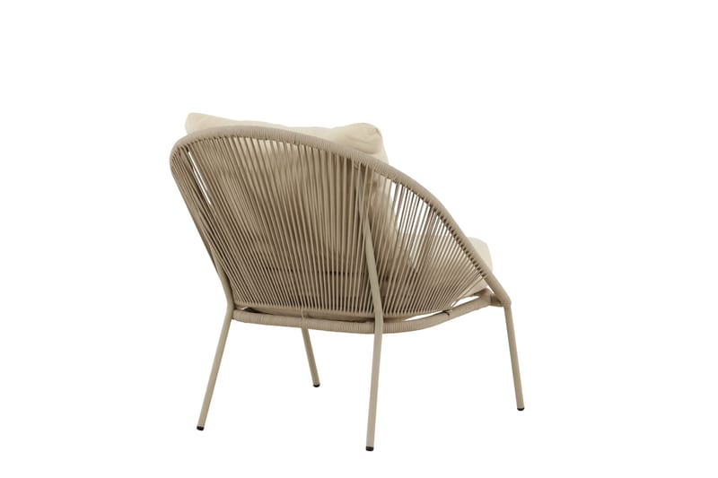 Lindos Utefåtölj - Beige - Utemöbler & utemiljö - Utestol & trädgårdsstol - Utefåtölj & loungefåtölj