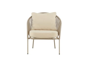 Lindos Utefåtölj - Beige - Utemöbler & utemiljö - Utestol & trädgårdsstol - Utefåtölj & loungefåtölj