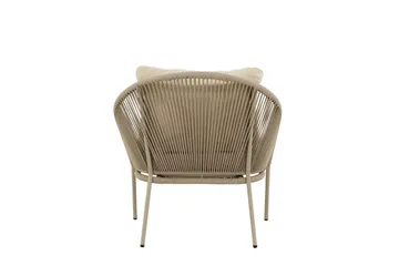 Lindos Utefåtölj - Beige - Utemöbler & utemiljö - Utestol & trädgårdsstol - Utefåtölj & loungefåtölj