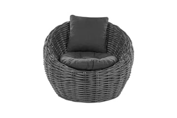 Lloyder Utefåtölj - Svart - Utemöbler & utemiljö - Utestol & trädgårdsstol - Utefåtölj & loungefåtölj