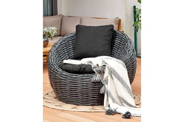 Lloyder Utefåtölj - Svart - Utemöbler & utemiljö - Utestol & trädgårdsstol - Utefåtölj & loungefåtölj