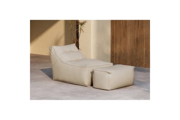 Loungestol Redang - Beige - Utemöbler & utemiljö - Utestol & trädgårdsstol - Solstol