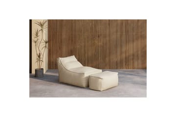 Loungestol Redang - Beige - Utemöbler & utemiljö - Utestol & trädgårdsstol - Solstol