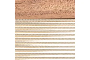 Loungestol Prossedi Beige/ljust trä - Beige/ljust trä - Utemöbler & utemiljö - Utestol & trädgårdsstol - Solsäng & solvagn