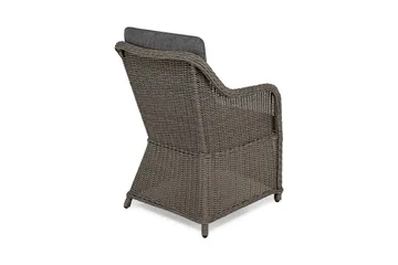 Marcus Fåtölj m Dyna - Grå - Utemöbler & utemiljö - Utestol & trädgårdsstol - Utefåtölj & loungefåtölj