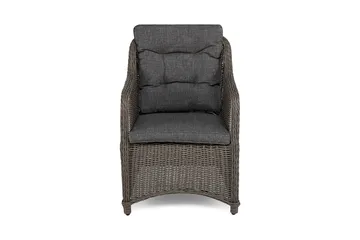 Marcus Fåtölj m Dyna - Grå - Utemöbler & utemiljö - Utestol & trädgårdsstol - Utefåtölj & loungefåtölj