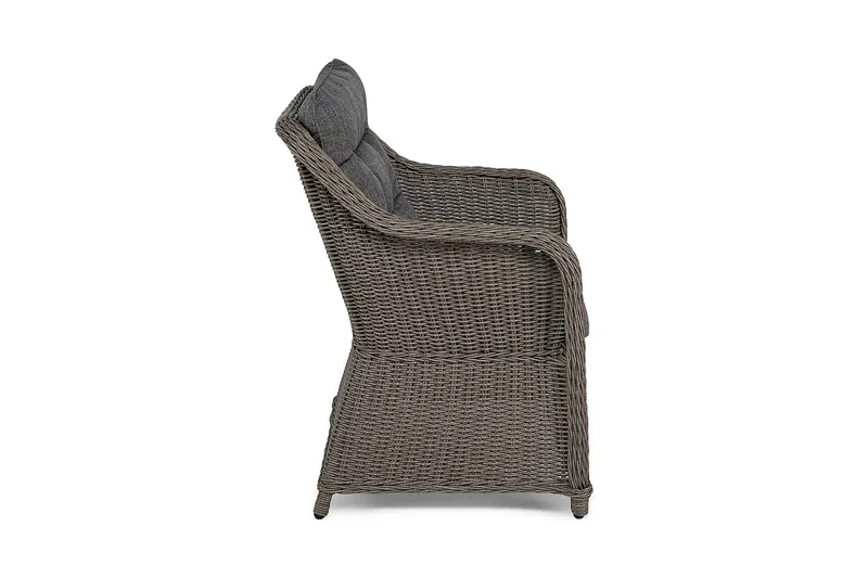 Marcus Fåtölj m Dyna - Grå - Utemöbler & utemiljö - Utestol & trädgårdsstol - Utefåtölj & loungefåtölj