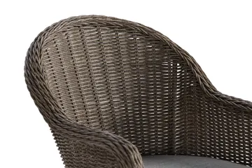 Marcus Light Fåtölj m Dyna - Grå - Utemöbler & utemiljö - Utestol & trädgårdsstol - Utefåtölj & loungefåtölj