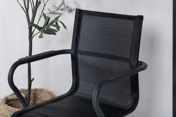 Alina Matstol Utomhus - Svart - Utemöbler & utemiljö - Utestol & trädgårdsstol - Matstol & karmstol utomhus