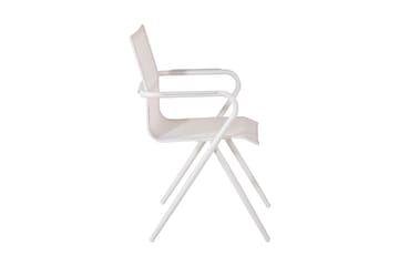 Alina Matstol Utomhus - Vit - Utemöbler & utemiljö - Utestol & trädgårdsstol - Matstol & karmstol utomhus