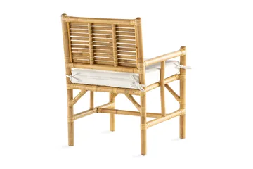 Alvimia Utefåtölj m Dyna - Natur/Vit - Utemöbler & utemiljö - Utestol & trädgårdsstol - Matstol & karmstol utomhus