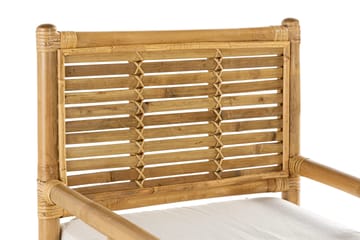 Alvimia Utefåtölj m Dyna - Natur/Vit - Utemöbler & utemiljö - Utestol & trädgårdsstol - Matstol & karmstol utomhus