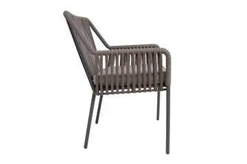 Andros Utestol Grå/Taupe - Utemöbler & utemiljö - Utestol & trädgårdsstol - Matstol & karmstol utomhus